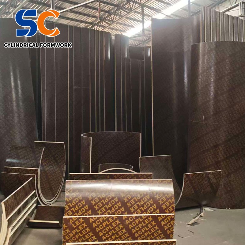 Cylinder formwork