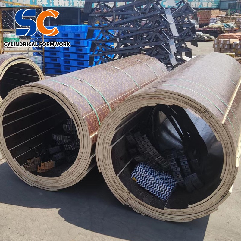 Cylinder formwork