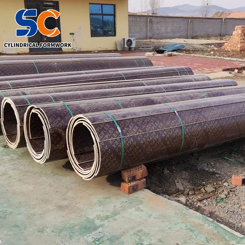 Cylinder formwork